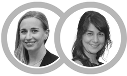 Daniela Pollmann (left) and Diana Almeida (right)